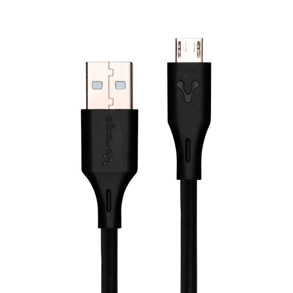CABLE USB VORAGO CAB-M01B USB-  MICRO USB 1METRO NEGRO - CABLE USB VORAGO CAB-M01B USB-  MICRO USB 1METRO NEGRO -
